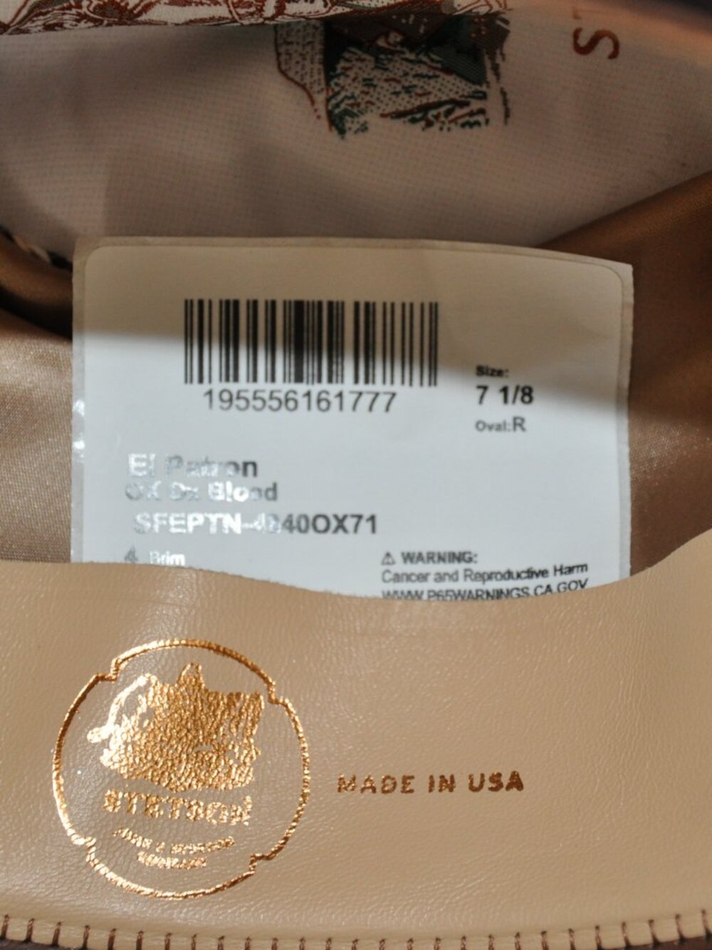 Stetson 30X El Patron - Picture 5 of 7